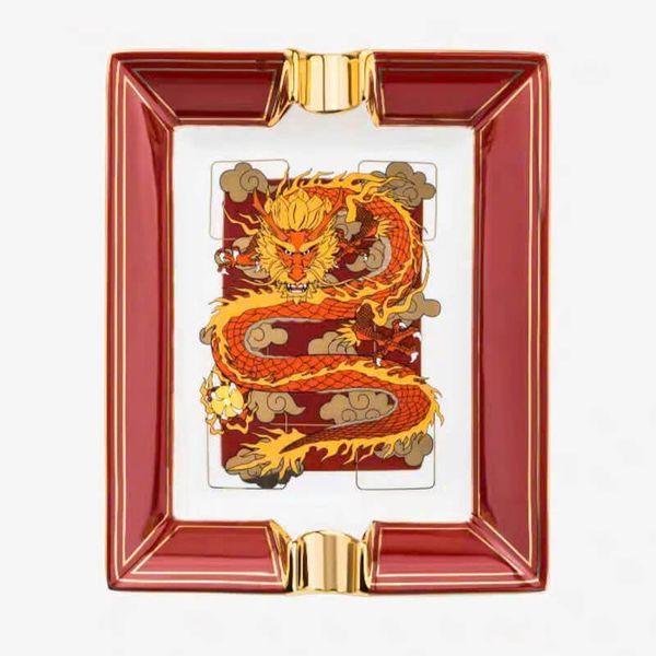 Gạt tàn 2 điếu hình rồng Lubinski YJA 20035