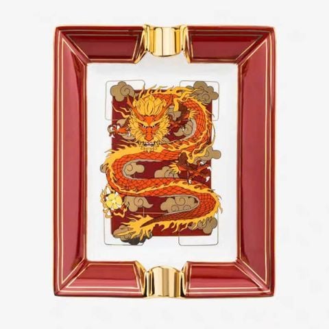 Gạt tàn 2 điếu hình rồng Lubinski YJA 20035
