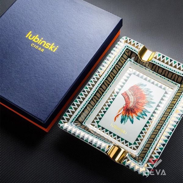 Gạt tàn sứ 2 điếu Lubinski YJA 20016