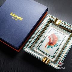 Gạt tàn sứ 2 điếu Lubinski YJA 20016