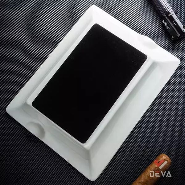 Gạt tàn sứ 2 điếu Lubinski YJA 20016