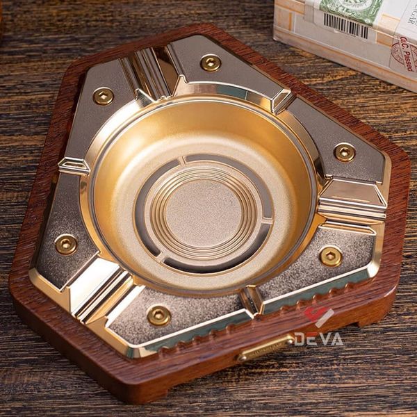 Gạt tàn cho Cigar 3 điếu Jifeng hình lục giác JF 3038