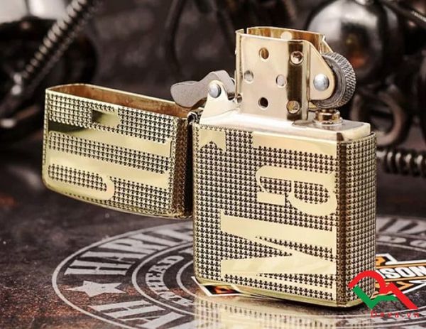 Zippo khắc ăn mòn Axit Marlboro Z246
