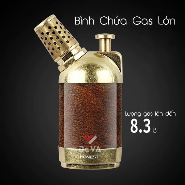 Bật lửa Honest khò đại 1 tia bình chứa gas lớn kèm đục BCZ 841