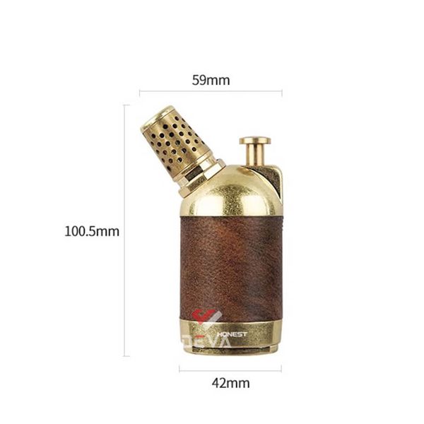 Bật lửa Honest khò đại 1 tia bình chứa gas lớn kèm đục BCZ 841