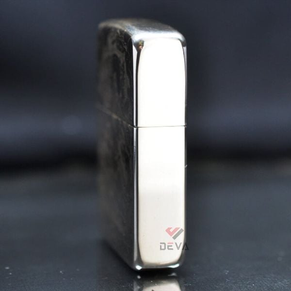 Zippo Bạc Khối Tái Bản 1941 Khắc Quan Vũ BK35
