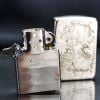 Zippo Bạc Khối Tái Bản 1941 Khắc Quan Vũ BK35
