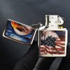 Zippo Sơn Chủ Đề Đại Bàng Tự Do Hoa Kỳ Mazzi Freedom Watch Z135