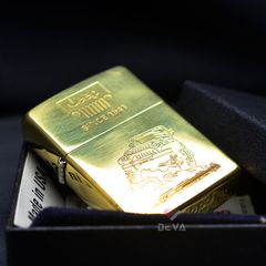 Zippo Khắc Sâu Chủ Đề Xe Jeep Huyền Thoại ZK13