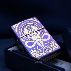 Zippo Đổi Màu Chủ Đề Quái Vật Cthulhu Evil Design Z172