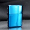 Zippo Xanh Bóng In Biểu Tượng Hòa Bình Peace On Side Z100