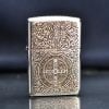 Zippo Bạc Khối Khắc Chủ Đề Cây Thánh Giá Trừ Tà Constantine BK68