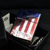 Zippo Hình Mẫu Logo Zippo Kết Hợp Cờ Mỹ Zippo US Flag Z217