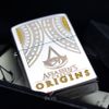 Zippo Satin Khắc Chủ Đề Game Assasin's Creed Origins Z312