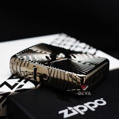 Zippo Armor Ốp Đá Pha Lê Cao Cấp Pattern Design Z24