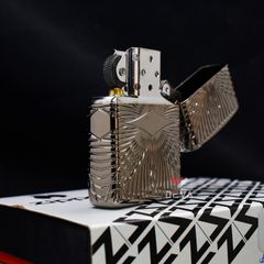 Zippo Armor Ốp Đá Pha Lê Cao Cấp Pattern Design Z24