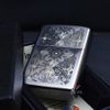 Zippo Mạ Satin Khắc Hoa Văn Cổ Điển Classical Curve Z149