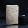 Zippo Mạ Satin Khắc Hoa Văn Cổ Điển Classical Curve Z149