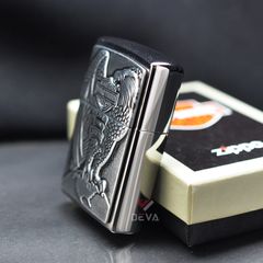 Zippo Ốp Emblem Đại Bàng & Logo Harley-Davidson Z75
