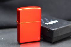Zippo Mỹ chính hãng sơn tĩnh điện màu đỏ Anodized Red ZT16