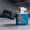 Zippo Sơn Xanh Sapphire Khắc Đại Bàng American Eagle ZK110