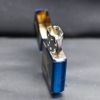 Zippo Sơn Xanh Sapphire Khắc Đại Bàng American Eagle ZK110