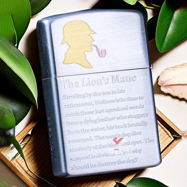 Bật lửa xăng Zorro thám tử Sherlock Holmes bản giới hạn Z2-1123