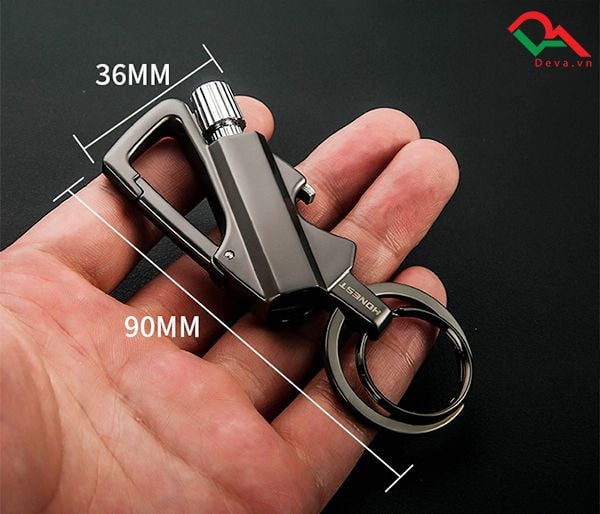 Bật lửa diêm xăng kiêm móc khóa Honest BCK2