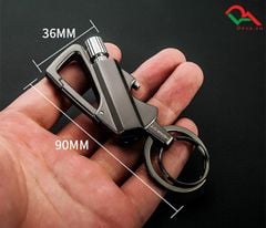 Bật lửa diêm xăng kiêm móc khóa Honest BCK2