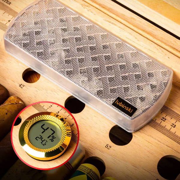 Hộp ủ bảo quản cigar Lubinski Phiên bản Rắn Vàng 