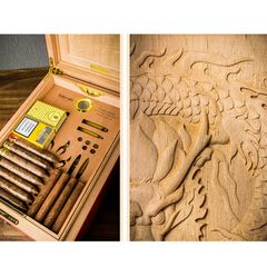 Hộp bảo quản Cigar rồng 2024 bản giới hạn YJA 60039