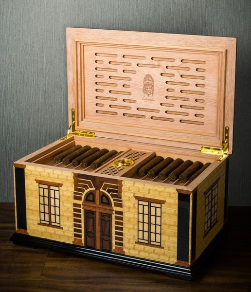 Hộp ủ xì gà cao cấp Lubinski YJA 60010