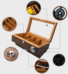 Hộp ủ bảo quản xì gà 50 điếu Lubinski YJA 60020