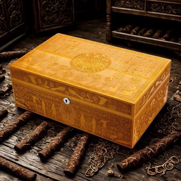 Hộp bảo quả xì gà 80 điếu Lubinski RA 924