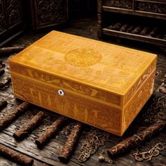 Hộp bảo quả xì gà 80 điếu Lubinski RA 924