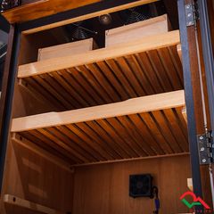 Tủ xì gà LUBINSKI nhiệt độ và độ ẩm gỗ tuyết tùng gỗ giữ ẩm LB 180