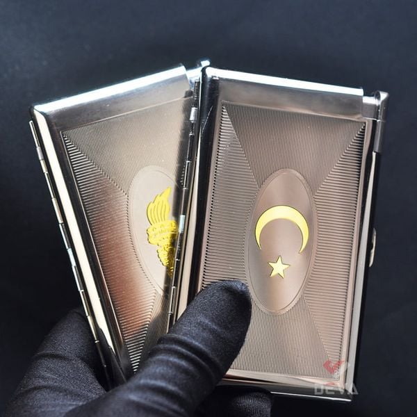 Hộp đựng thuốc 20 điếu kèm bật lửa Dinghao DH-5502