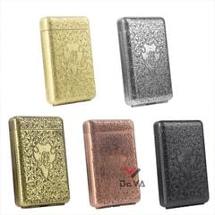 Hộp đựng thuốc lá cao cấp khắc hoa văn phong cách Shelby HDT05