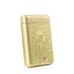 Hộp đựng thuốc lá cao cấp khắc hoa văn phong cách Shelby HDT05