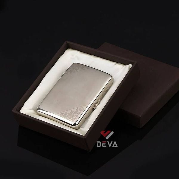 Hộp đựng thuốc lá Kuboy loại 16 điếu 6.5mm kim loại nguyên khối KC3