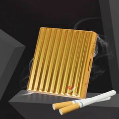 Hộp đựng thuốc Kuboy loại 20 điếu size 6.5mm kim loại nguyên khối KC11