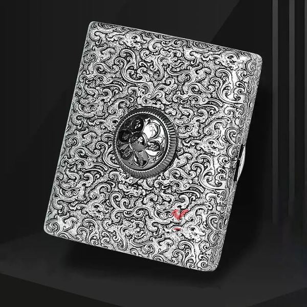 Hộp đựng thuốc lá Kuboy loại 20 điếu ốp vòng xoay KC18