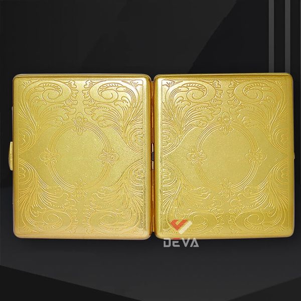 Hộp đựng thuốc Kuboy loại 9 điếu size 6.5mm khắc hình KC6