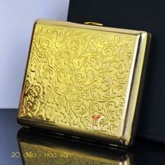 Hộp đựng thuốc Piston đồng nguyên khối loại 20 điếu 6.5mm các mẫu Series P316