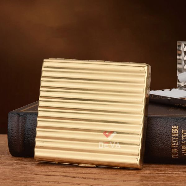 Hộp đựng thuốc lá Piston loại 20 điếu đồng nguyên khối P608