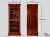 Tủ xì gà LUBINSKI nhiệt độ và độ ẩm gỗ tuyết tùng gỗ giữ ẩm LB 180