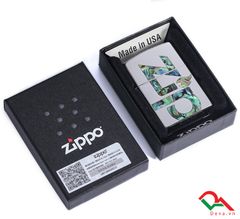 Zippo Khảm Trai chữ Zippo ZN137