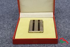 Bật lửa ST Dupont Hong Kong kẻ xọc sơn mài D95