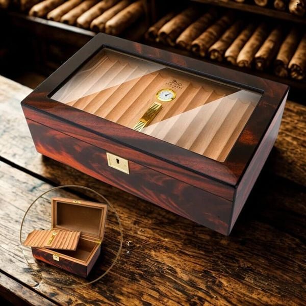 Hộp ủ bảo quản 40 điếu Lubinski YJA 60015