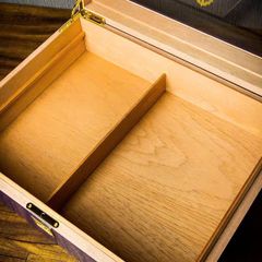 Hộp bảo quản cigar 200 điếu Lubinski  nắp kính cong YJA 60035